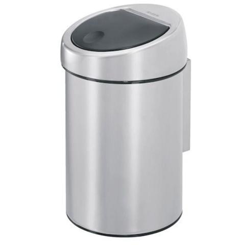 BRABANTIA Poubelle 3 L Matt Steel - Touch Bin