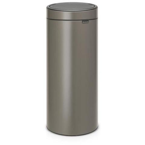 BRABANTIA Poubelle 30 L Platinium - Touch Bin