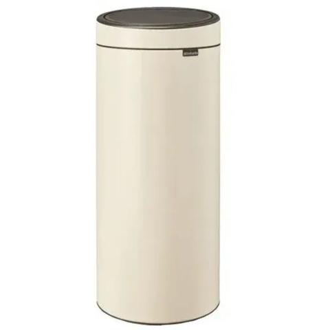 BRABANTIA Poubelle 30 L Soft Beige - Touch Bin