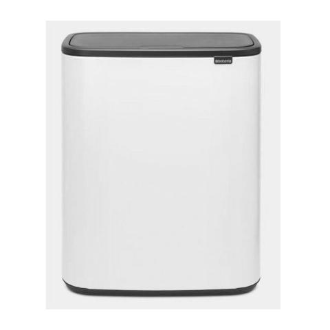 Brabantia - Poubelle Bo Touch Bin - 2x 30 l - White