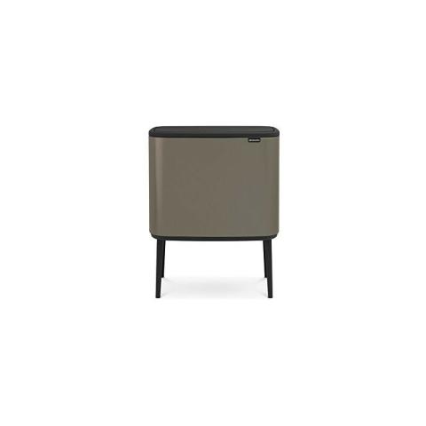 Brabantia - Poubelle Bo Touch Bin Gris, 11 + 23 l (316142)