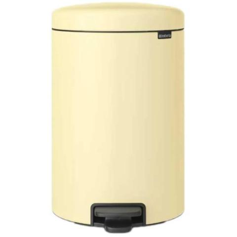 Brabantia Poubelle Jaune 20 Litres Pédale Contemporaine