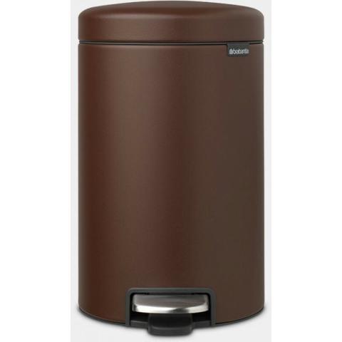 Brabantia - Poubelle à pédale 12L Newicon marron (208560) Brabantia - Poubelle à pédale 12L Newicon marron (208560)
