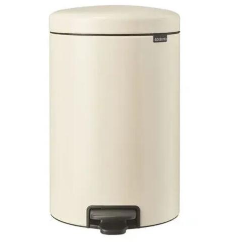 BRABANTIA Poubelle à pédale 20 L Soft Beige - New Icon