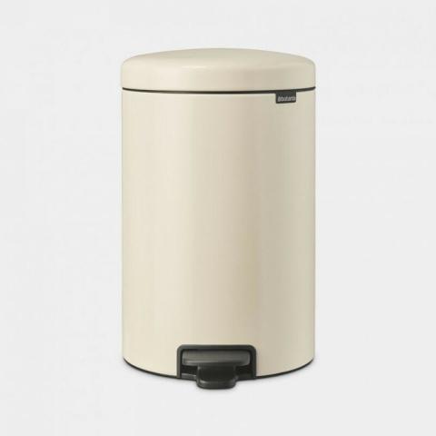 Brabantia - Poubelle à pédale 20L Newicon beige (149948)