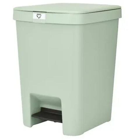 BRABANTIA Poubelle à pédale 25 L Jade Green - Step Up