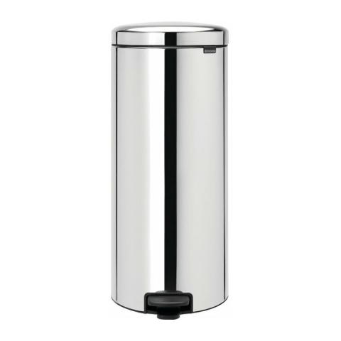 Brabantia - Poubelle à pédale - 30 l - Acier Brillant Brabantia - Poubelle à pédale - 30 l - Acier Brillant