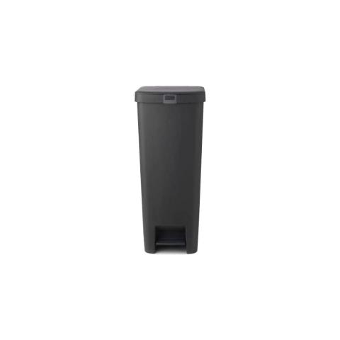 Brabantia - Poubelle à pédale 40L StepUp gris foncé (800023)