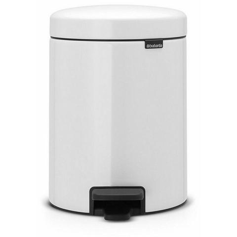 Brabantia - poubelle à pédale 5l blanc - 113406
