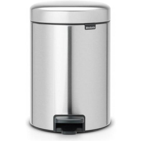 Brabantia - Poubelle à pédale Newicon 3L en acier mat Brabantia - Poubelle à pédale Newicon 3L en acier mat