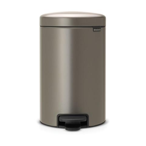 Brabantia - Poubelle à Pédale NewIcon Platinum 12L