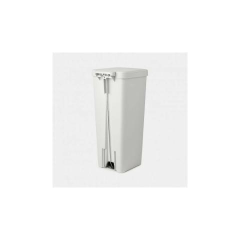 Brabantia - poubelle a pieds stepup 40L gris fonce