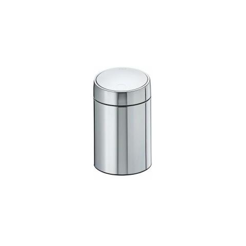 Brabantia - Poubelle Slide Bin métal 5 l - Inox