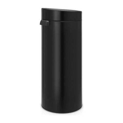Brabantia - Poubelle Touch Bin - 30L - Noir mat Brabantia - Poubelle Touch Bin - 30L - Noir mat