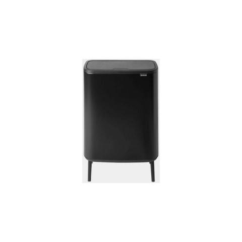 Brabantia - Poubelle Touch Bo Touch Bin Hi, 60L - Matt Black 130229