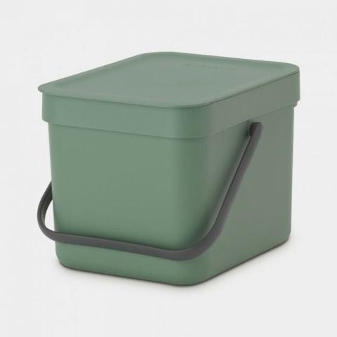 Brabantia - Sort & Go Poubelle 6l vert (129841)