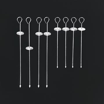 Brochettes inox avec curseur x8 Wenko by Maximex