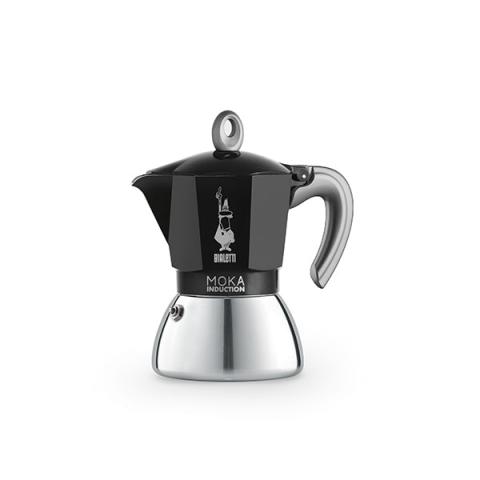 Cafetière italienne moka plaque induction noir 6 tasses Bialetti Cafetière italienne moka plaque induction noir 6 tasses Bialetti
