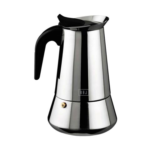 Cafetière moka Alondra 9 tasses en Acier inoxydable BOJ Cafetière moka Alondra 9 tasses en Acier inoxydable BOJ