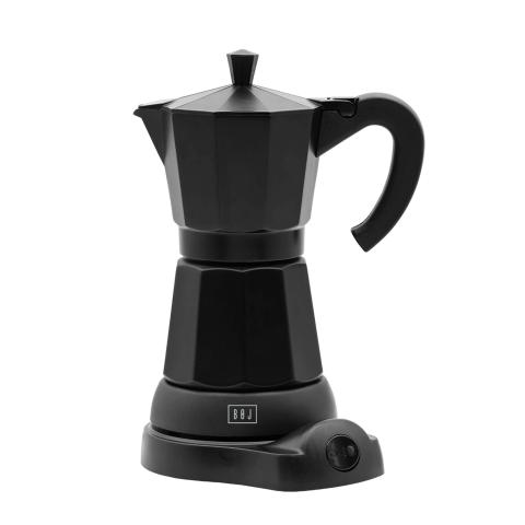 Cafetière moka Électrique Noir BOJ Cafetière moka Électrique Noir BOJ