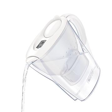 Carafe Marella blanc 2,4 L et une cartouche Nouvelle Formule Brita france Carafe Marella blanc 2,4 L et une cartouche Nouvelle Formule Brita france