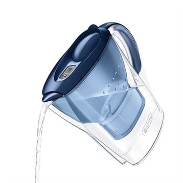 Carafe Marella bleu 2,4 L et une cartouche Nouvelle Formule Brita france Carafe Marella bleu 2,4 L et une cartouche Nouvelle Formule Brita france