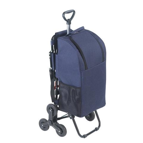 Chariot de courses avec siège bleu Wenko by Maximex Chariot de courses avec siège bleu Wenko by Maximex