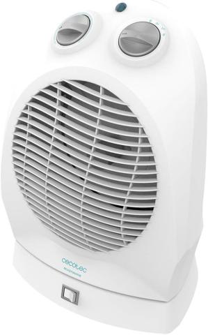 Chauffage soufflant avec 3 modes de fonctionnement et oscillation 2400W blanc Cecotec