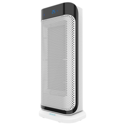 Chauffage soufflant en céramique avec 3 modes de fonctionnement et minuterie 2000W blanc noir Cecotec Chauffage soufflant en céramique avec 3 modes de fonctionnement et minuterie 2000W blanc noir Cecotec