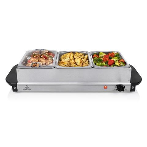 Chauffe plat 3 compartiments 4,2 L - 200 W Princess Chauffe plat 3 compartiments 4,2 L - 200 W Princess