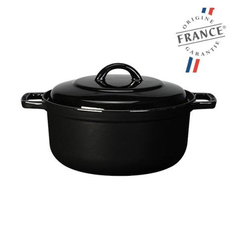 Cocotte bistrot noir 2 à 4 personnes 20 cm Invicta Cocotte bistrot noir 2 à 4 personnes 20 cm Invicta