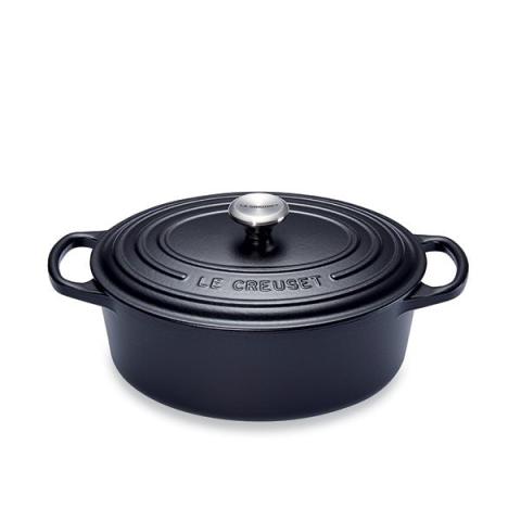 Cocotte fonte ovale 27 cm noir Le Creuset Cocotte fonte ovale 27 cm noir Le Creuset