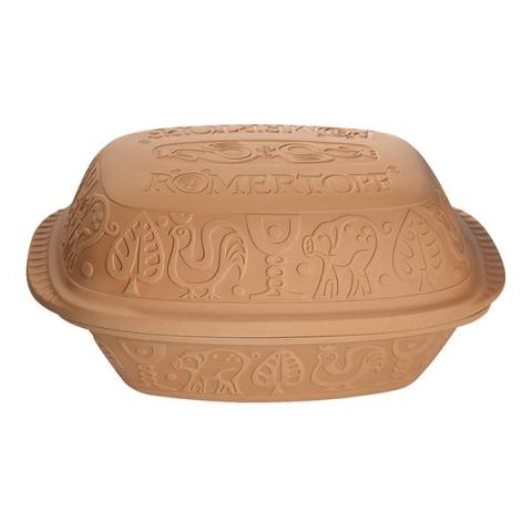 Cocotte ovale en terre cuite 39 cm 6 personnes Römertopf Cocotte ovale en terre cuite 39 cm 6 personnes Römertopf