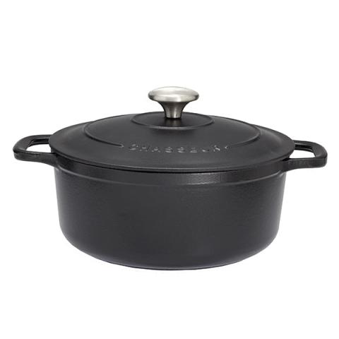 Cocotte sublime fonte rond 4 L 24 cm noir Chasseur