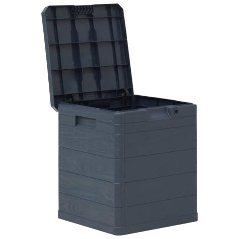 Coffre boîte meuble de jardin rangement 90 litres anthracite 02_0013048