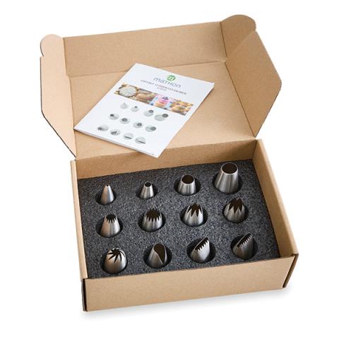 Coffret 12 douilles inox Mathon Coffret 12 douilles inox Mathon