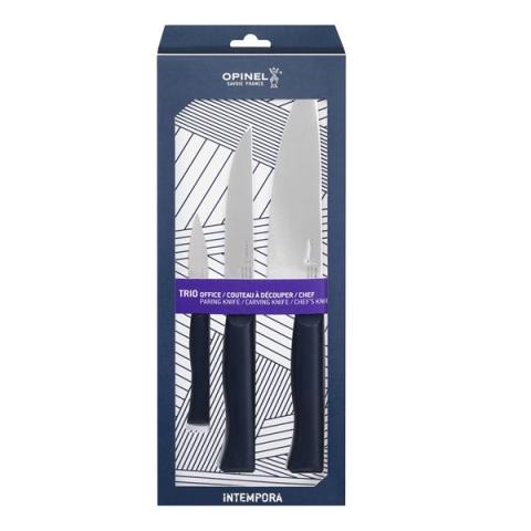 Coffret 3 couteaux Intempora Opinel