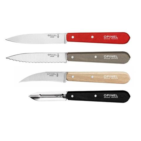 Coffret 4 couteaux Essentiels Loft Opinel Coffret 4 couteaux Essentiels Loft Opinel