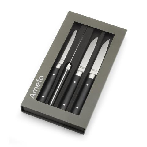 Coffret 4 couteaux steak Fusion Amefa