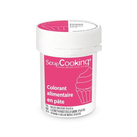 Colorant alimentaire en pâte 20 g - Fuchsia Scrapcooking