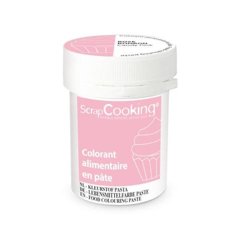 Colorant alimentaire en pâte 20 g - Rose bonbon Scrapcooking Colorant alimentaire en pâte 20 g - Rose bonbon Scrapcooking