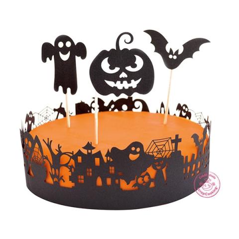 Contour et cake toppers Halloween Scrapcooking Contour et cake toppers Halloween Scrapcooking