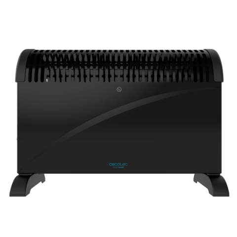 Convecteur électrique avec thermostat 750W 1250W 2000W noir Cecotec