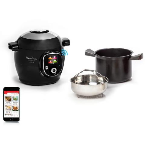 Cookeo MOULINEX Cookeo Connecté Noir CE867810 Cookeo MOULINEX Cookeo Connecté Noir CE867810