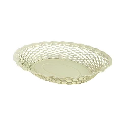 Corbeille à pain inox vanille 25 cm Roger Orfèvre