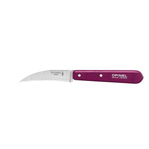 Couteau bec d'oiseau N°114 aubergine Opinel Couteau bec d'oiseau N°114 aubergine Opinel