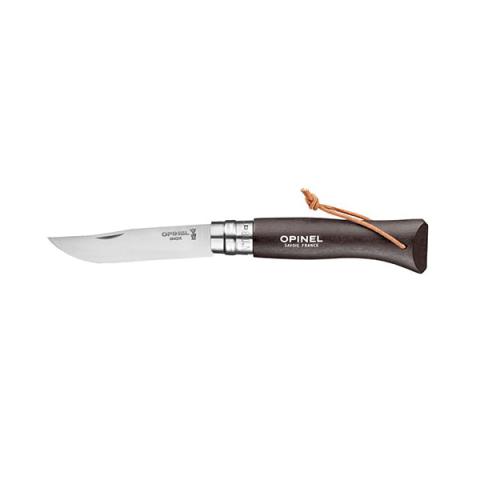 Couteau N°08 baroudeur Brun Noir Opinel
