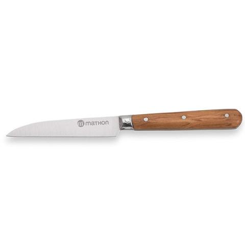 Couteau Office bois d'olivier lame inox 8 cm Mathon
