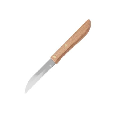 Couteau d'office manche en bois lame de 7,5 cm Country
