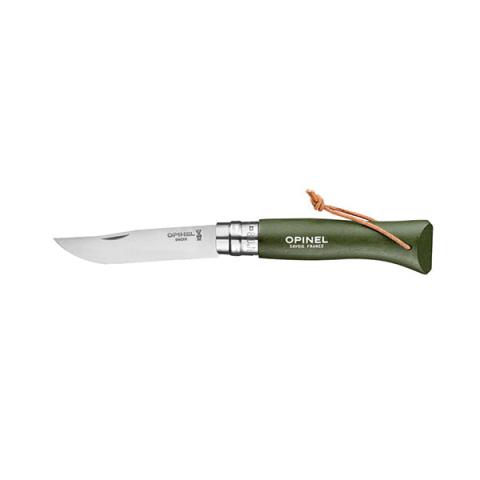Couteau pliant N°08 baroudeur Kaki 8,5 cm Opinel Couteau pliant N°08 baroudeur Kaki 8,5 cm Opinel